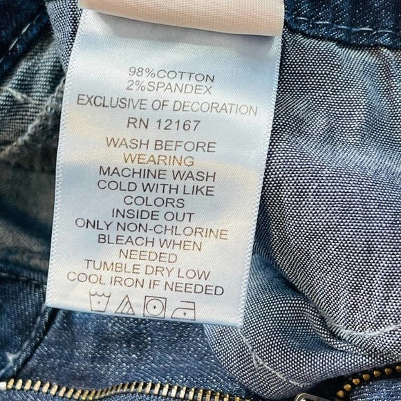 Laurie Felt Classic Stilletto with Floral Emroidery Step Hem - Picture 12 of 15